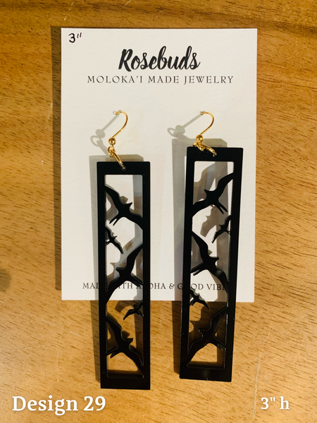 Earrings by Rosebuds Creations
