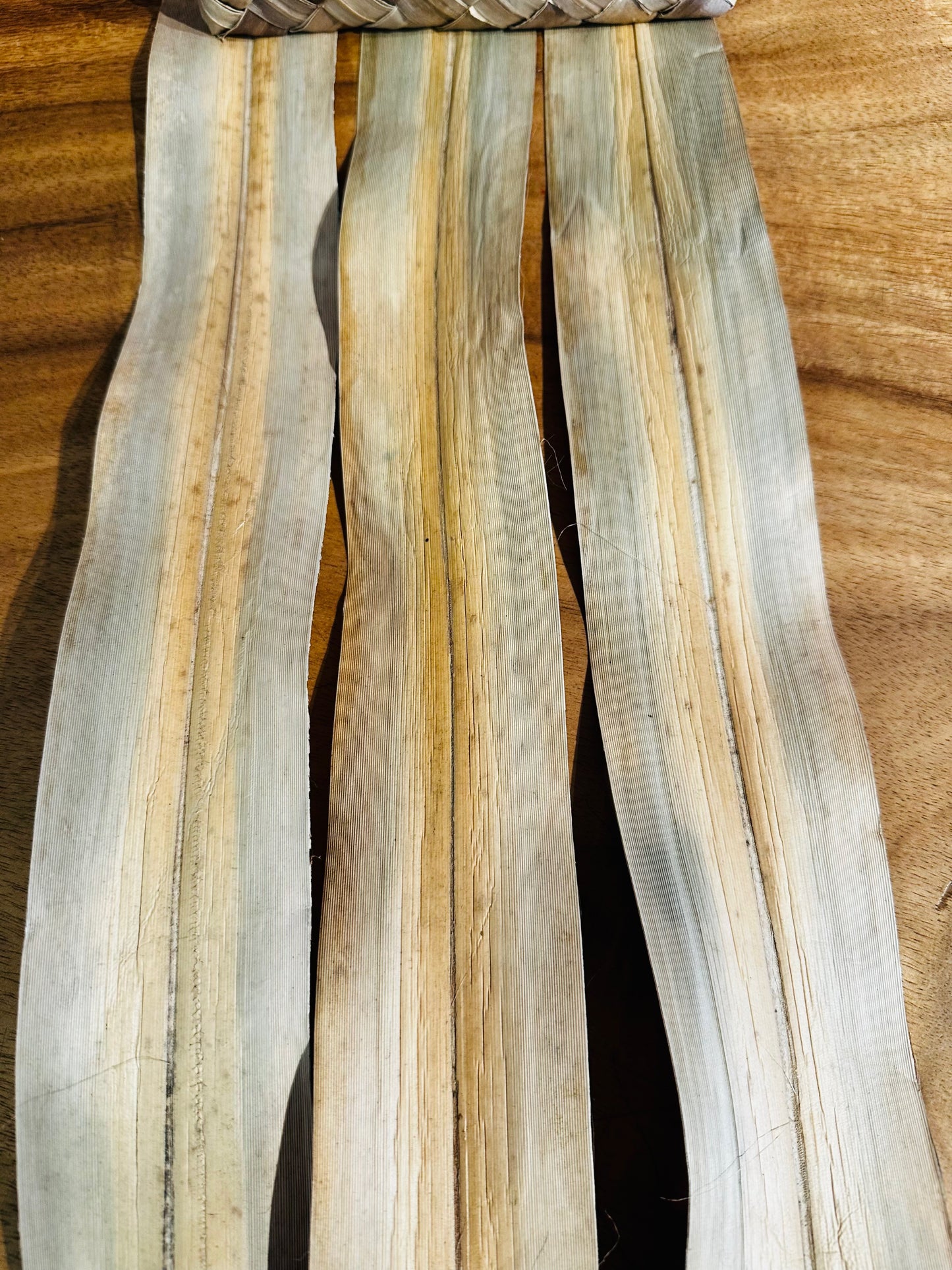 Fijian Kūkaʻa Lauhala (Approx. 100 Leaves)