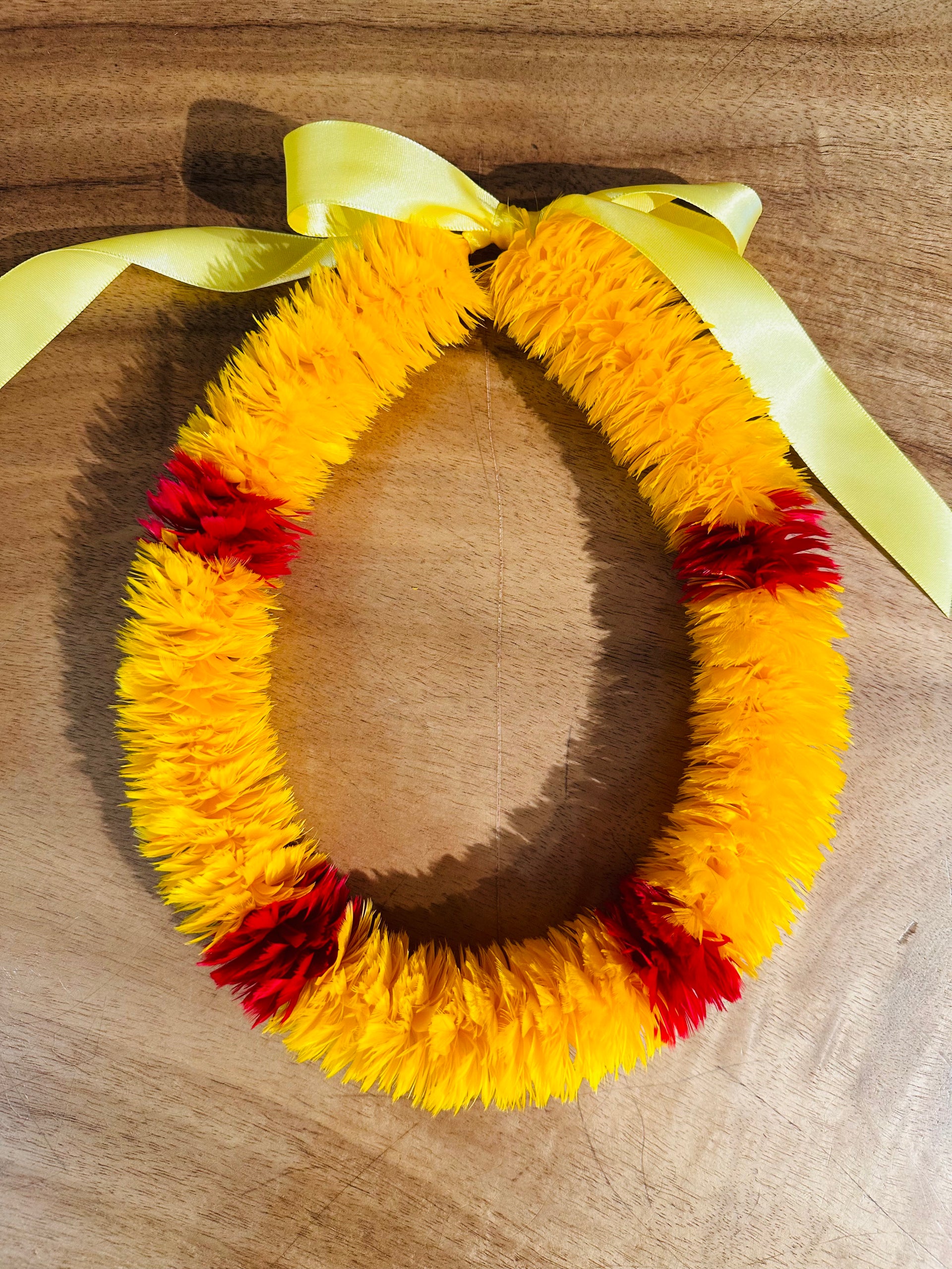 Leihulu poepoe first（yellow） Lei Hulu Wili Poepoe – Native Intelligence