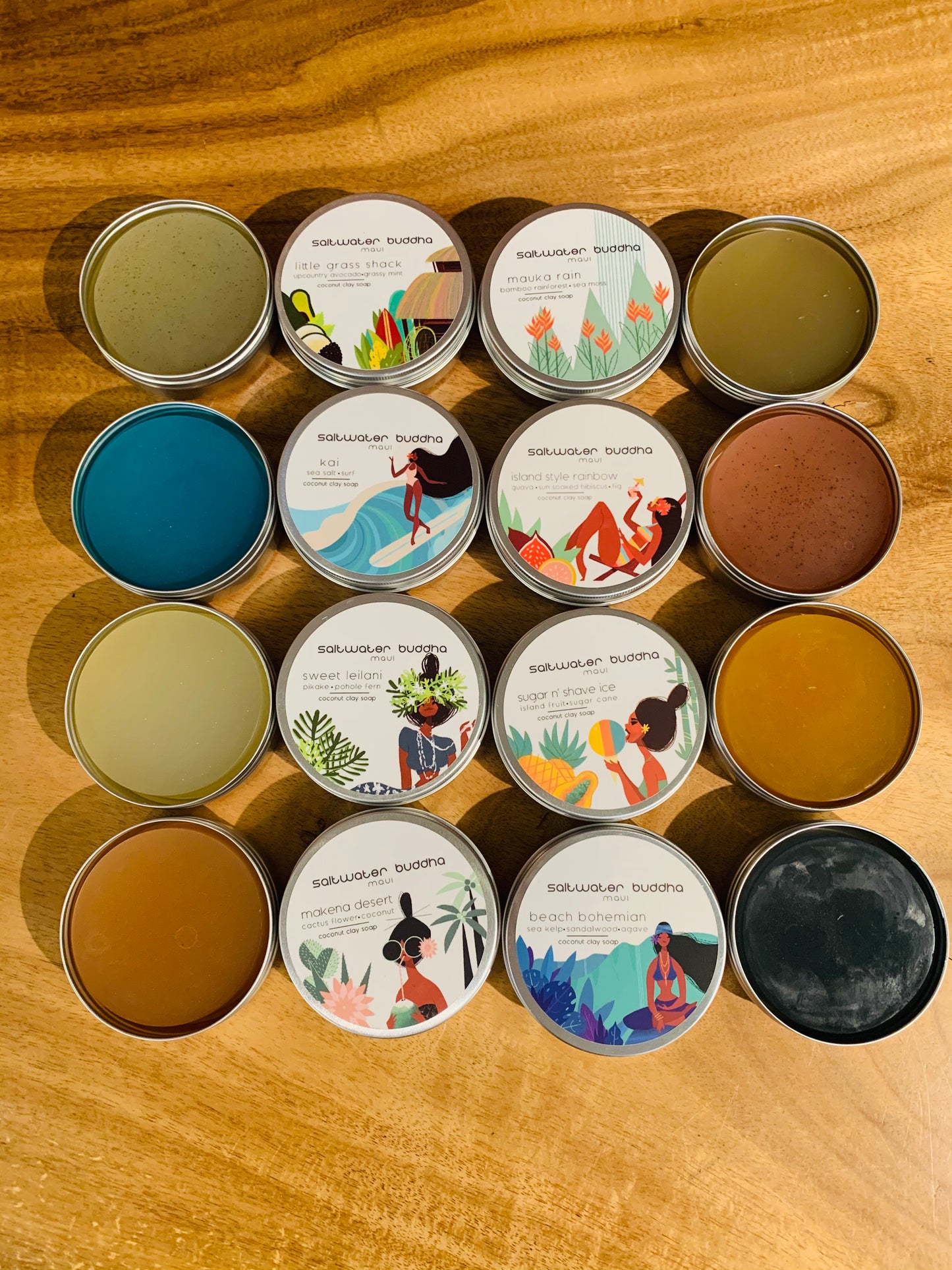 Saltwater Buddha Coconut Clay Soap