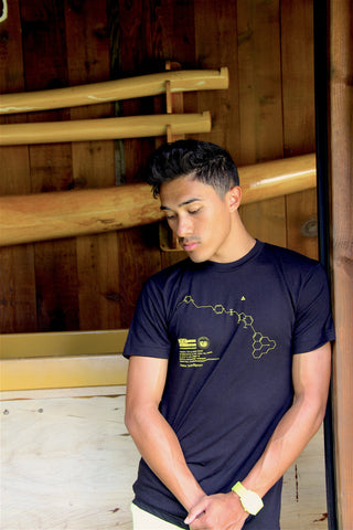 NI Designs Island Chain T-Shirt Black