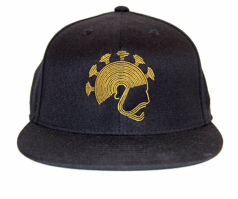 NI Designs Aliʻi Hat Black & Yellow