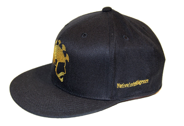 NI Designs Aliʻi Hat Black & Yellow