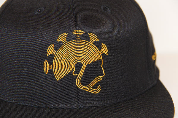 NI Designs Aliʻi Hat Black & Yellow