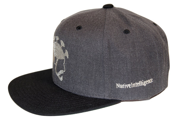 NI Designs Aliʻi Hat Black & Gray