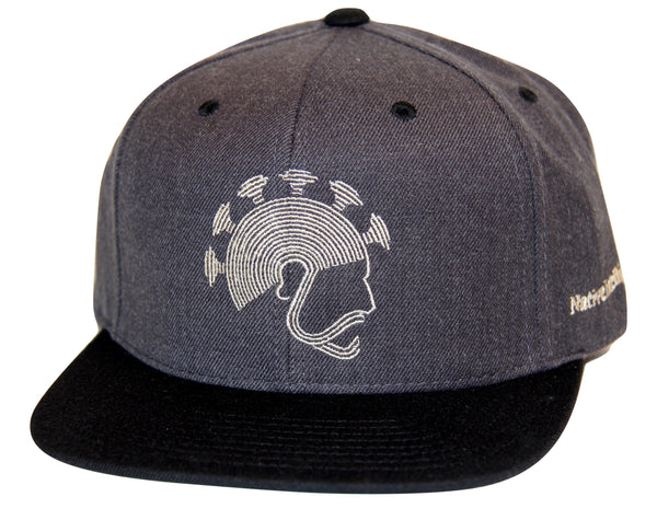 NI Designs Aliʻi Hat Black & Gray