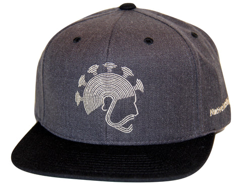 NI Designs Aliʻi Hat Black & Gray