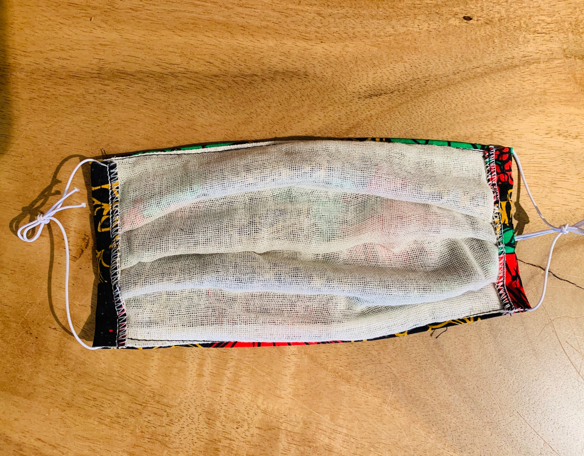 Gauze liner, adjustable elastic 