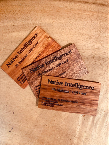 Native Intelligence Gift Card