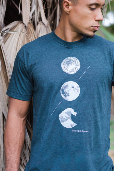 NI Designs ʻOpihi T-Shirt Aqua
