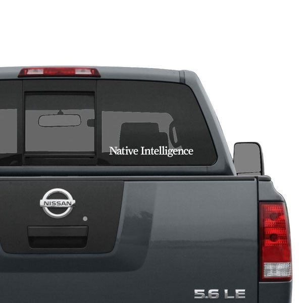 NI Window Sticker – Native Intelligence
